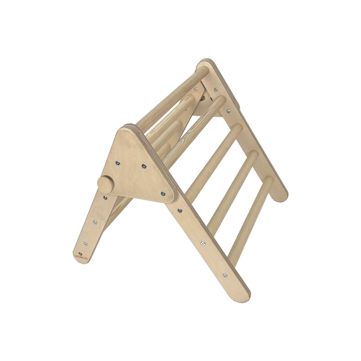 Nursery Pikler Inspired Climbing Triangle Natural