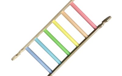Nursery Ladder Pastel Rainbow