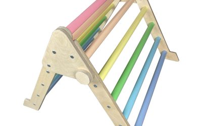 Junior Triangle Pastel Rainbow